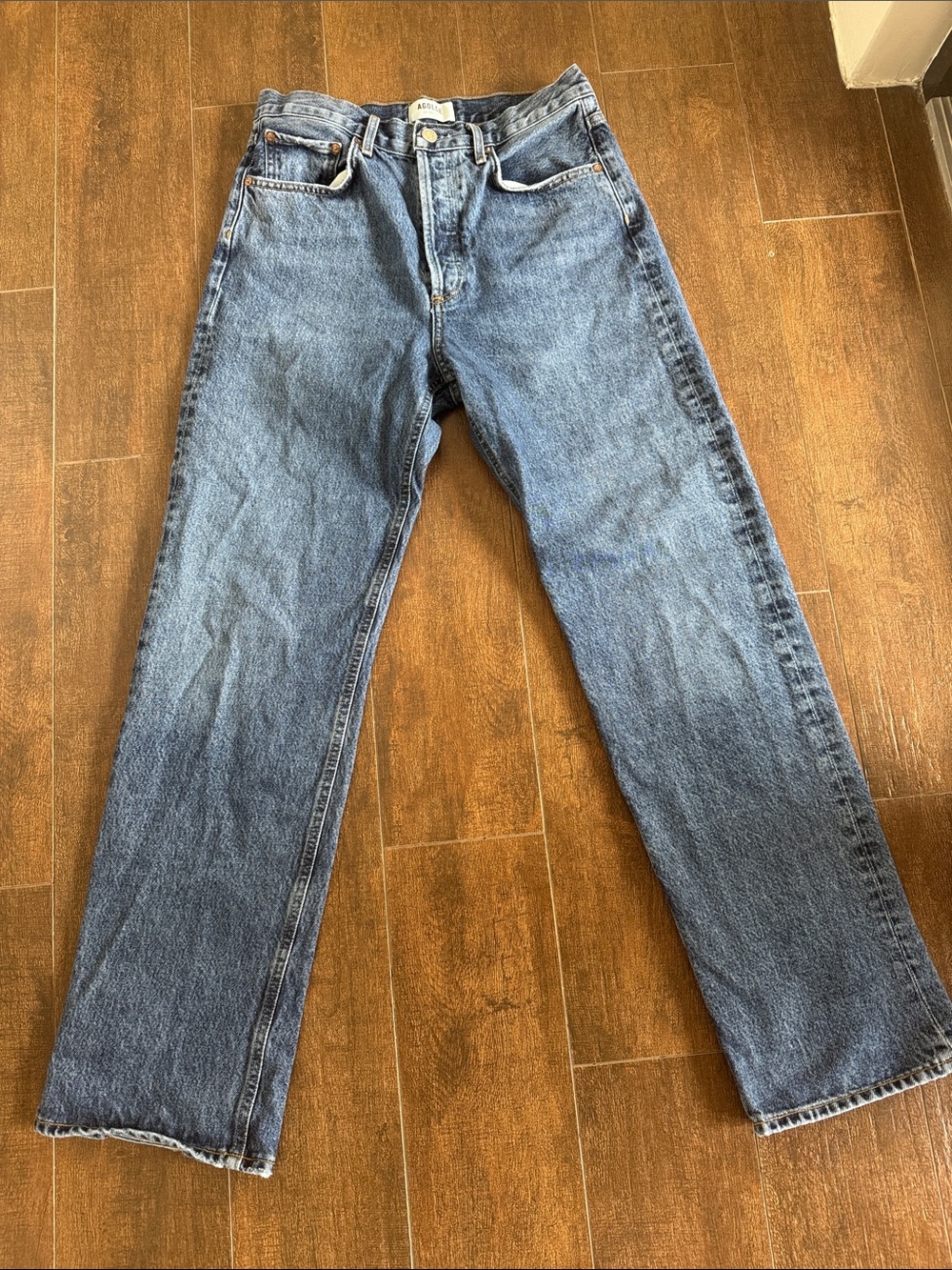 Agolde Fran straight leg jean